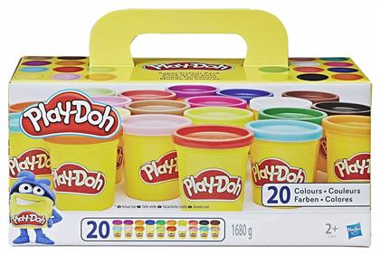 Play-Doh Πλαστελίνη - Παιχνίδι Παιχνίδι για 3+ Ετών, 20τμχ Hasbro